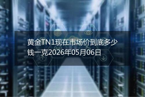 黄金TN1现在市场价到底多少钱一克2026年05月06日