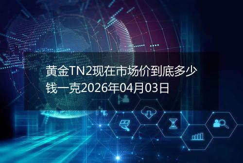 黄金TN2现在市场价到底多少钱一克2026年04月03日