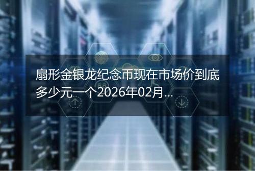 扇形金银龙纪念币现在市场价到底多少元一个2026年02月17日