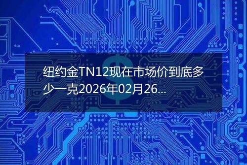 纽约金TN12现在市场价到底多少一克2026年02月26日