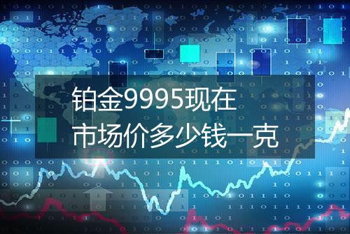 铂金9995现在市场价多少钱一克